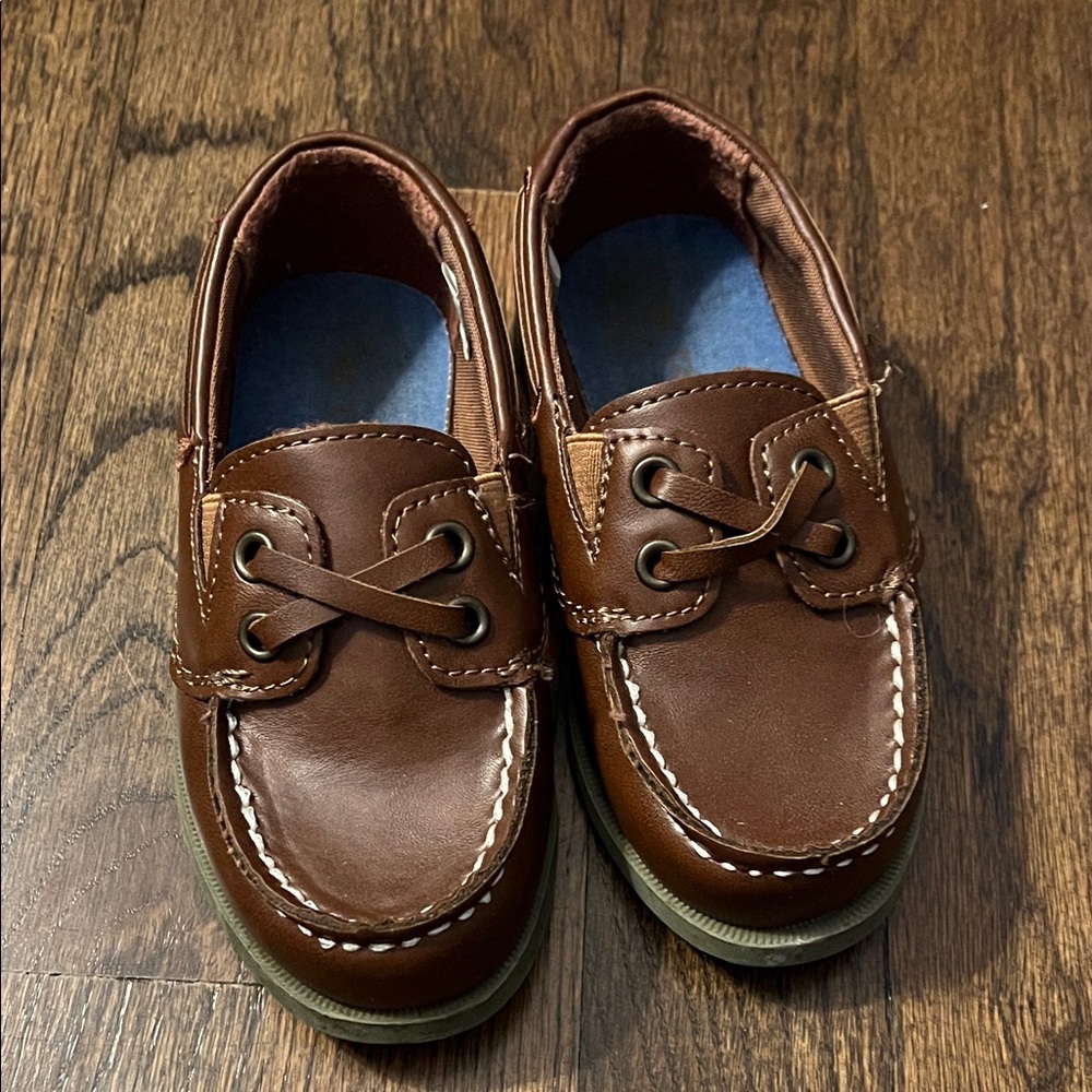 Carter's Brown Kids Moccasins